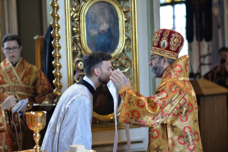 Podwyższenia Krzyża Pańskiego i chirotonia diakońska w Białymstoku
