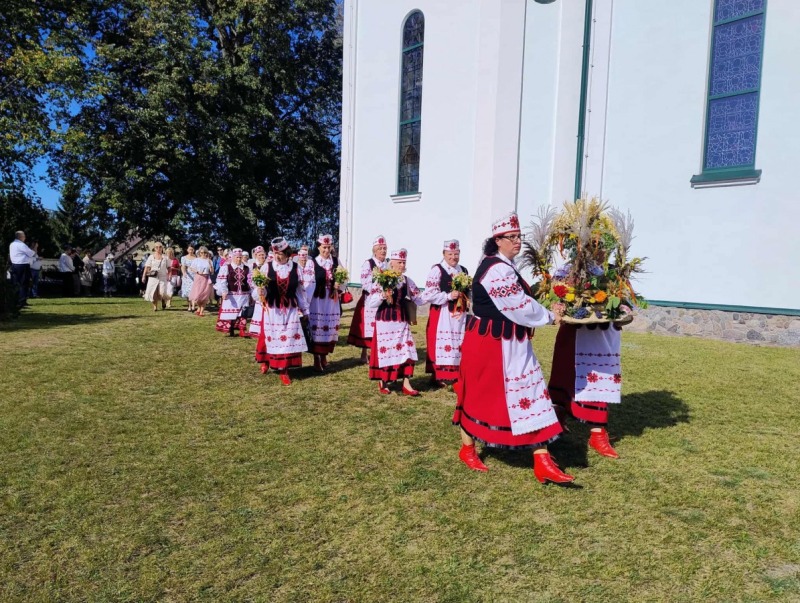 Dożynki parafialne w Gródku – święto Narodzenia Bogurodzicy