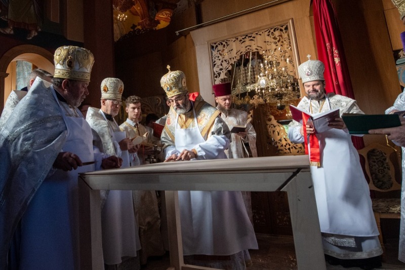 Oświęcenie cerkwi św. Wielkomęczennika Pantelejmona w Zaściankach