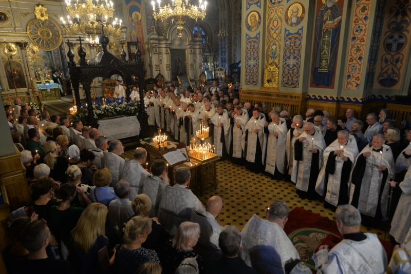 Uroczystości pogrzebowe śp. protodiakona Bazylego Dubeca