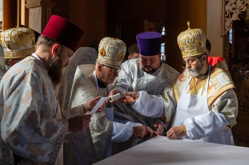 Oświęcenie cerkwi św. Wielkomęczennika Pantelejmona w Zaściankach