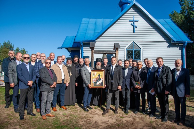 Wspomnienie św. Sylwana z Atosu w kaplicy cmentarnej pw. św. Pantelejmona w Szeszyłach
