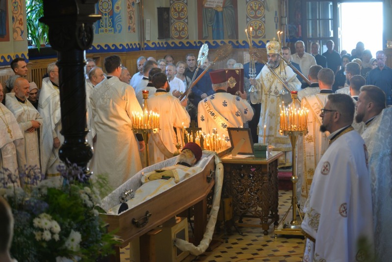 Uroczystości pogrzebowe śp. protodiakona Bazylego Dubeca