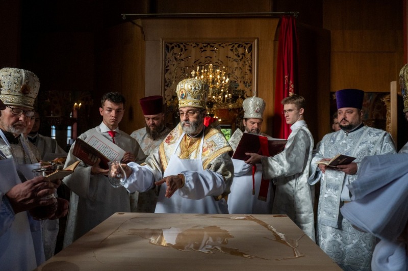 Oświęcenie cerkwi św. Wielkomęczennika Pantelejmona w Zaściankach