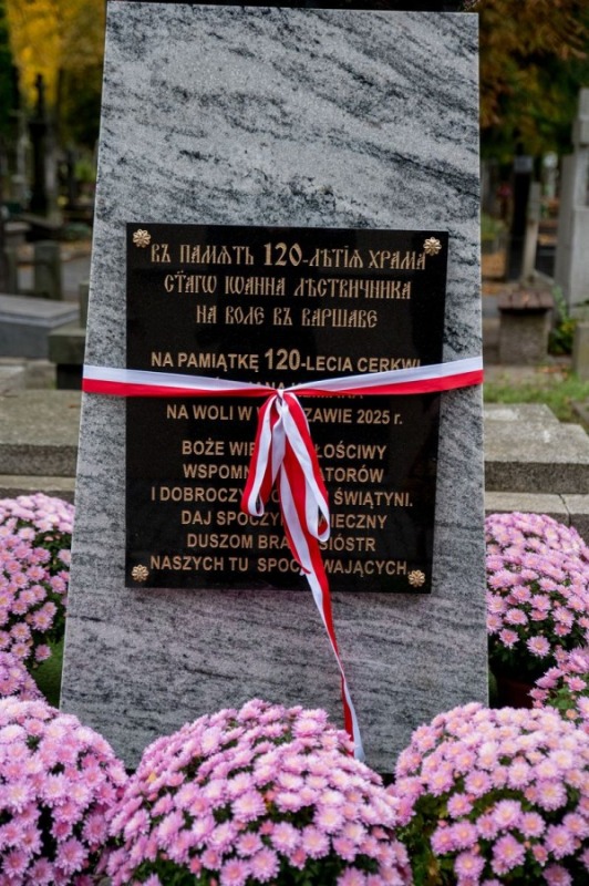 120-lecie cerkwi św. Jana Klimaka na warszawskiej Woli