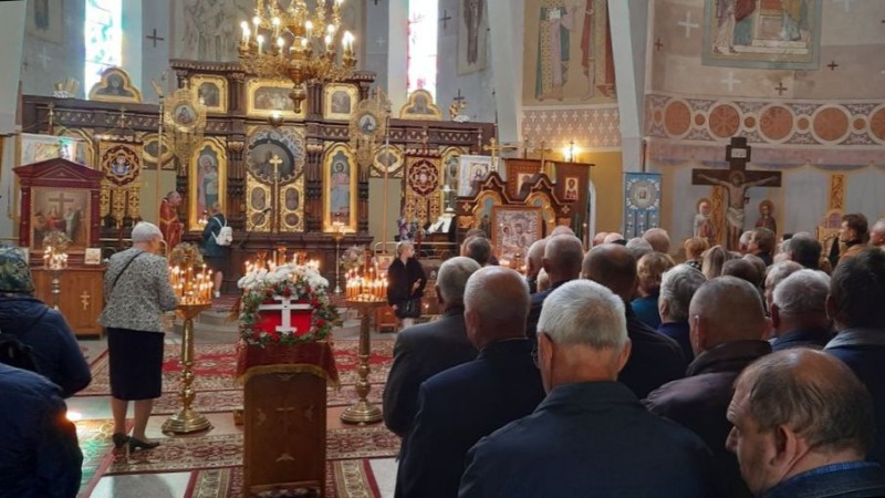 Pielgrzymka bractwa Trzech Świętych Hierarchów do Jałówki