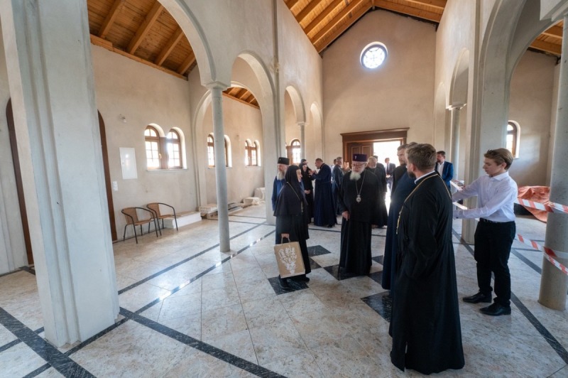 Postęp prac wykończeniowych w zaleszańskiej cerkwi