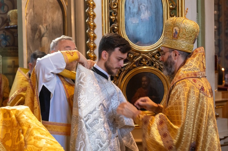Święcenia kapłańskiej diakona Grzegorza Wasiluka