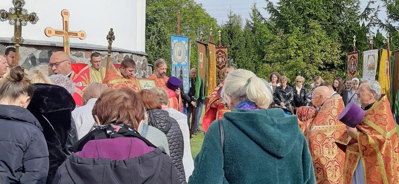 Pielgrzymka bractwa Trzech Świętych Hierarchów do Jałówki