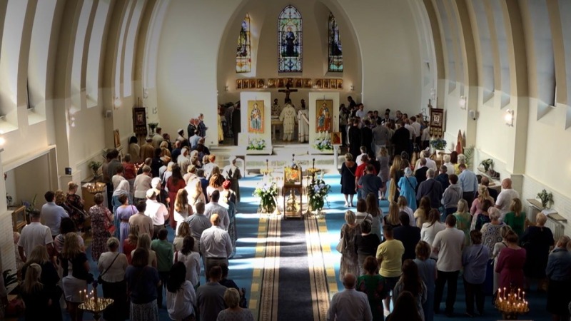 Liturgia prawosławna z Brukseli