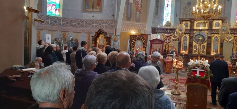 Pielgrzymka bractwa Trzech Świętych Hierarchów do Jałówki