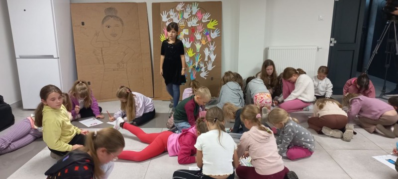 Zakończenie warsztatów śpiewu dziecięcego w Hajnówce