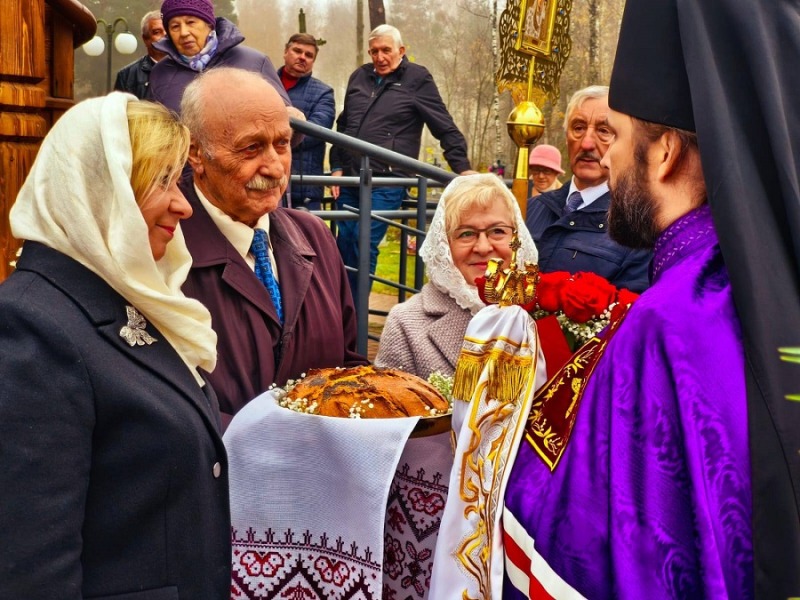 Poświęcenie ołtarza cerkwi w Kuraszewie