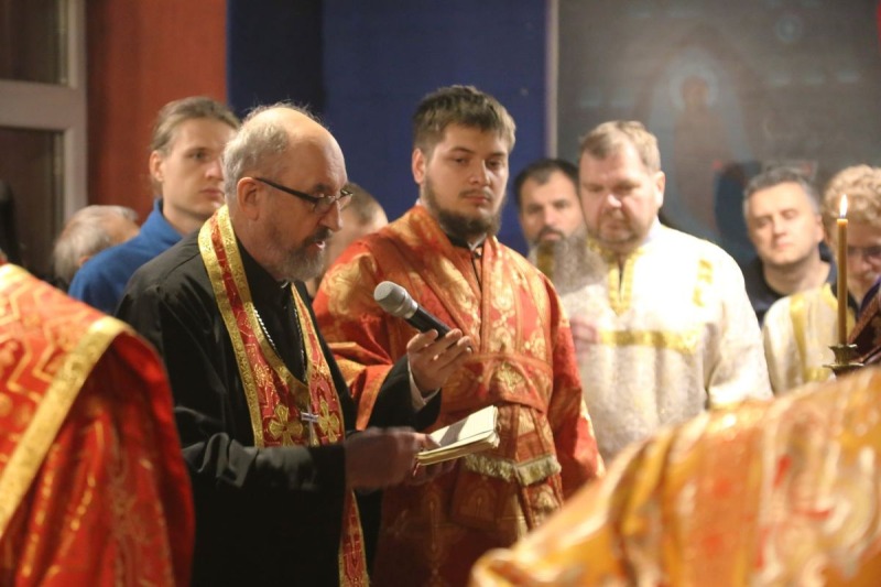 Uroczystości w kaplicy św. Grzegorza Peradze w Warszawie