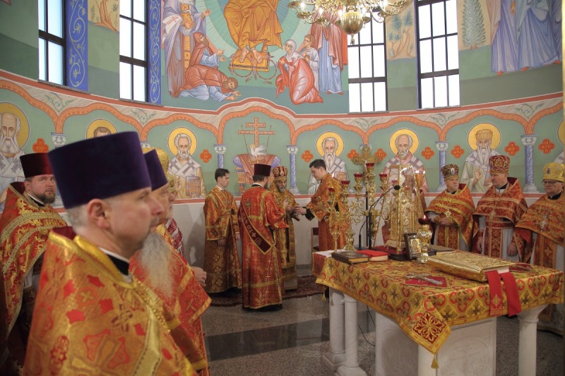 Ku czci św. męczennika Grzegorza Peradze w Białymstoku