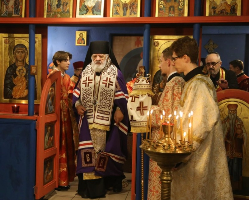 Uroczystości w kaplicy św. Grzegorza Peradze w Warszawie