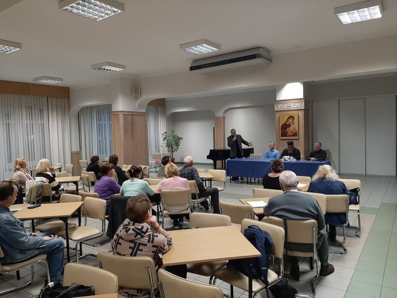 Święty Sylwan, starzec z Góry Atos - spotkanie z o. Andrzejem Nielipińskim
