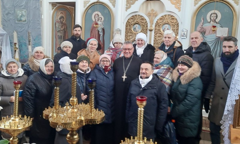 Pielgrzymka do parafii w Kruszynianach i Jurowlanach
