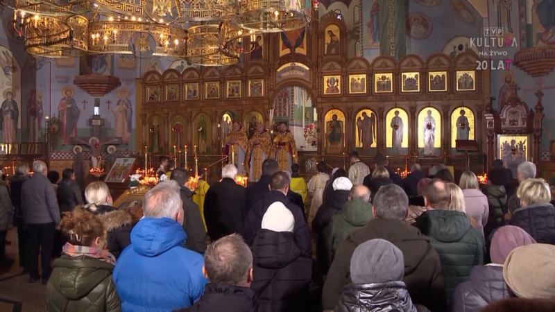 Liturgia prawosławna w cerkwi p.w. Zmartwychwstania Pańskiego w Białymstoku