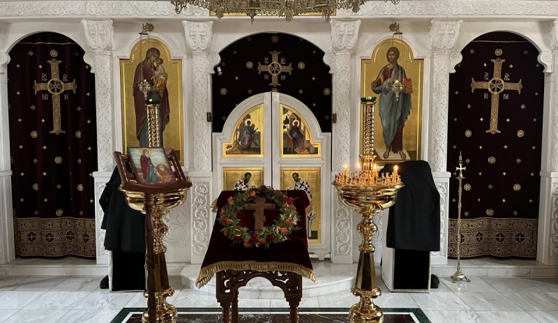 Postrzyżyny małej schimy w turkowickim monasterze