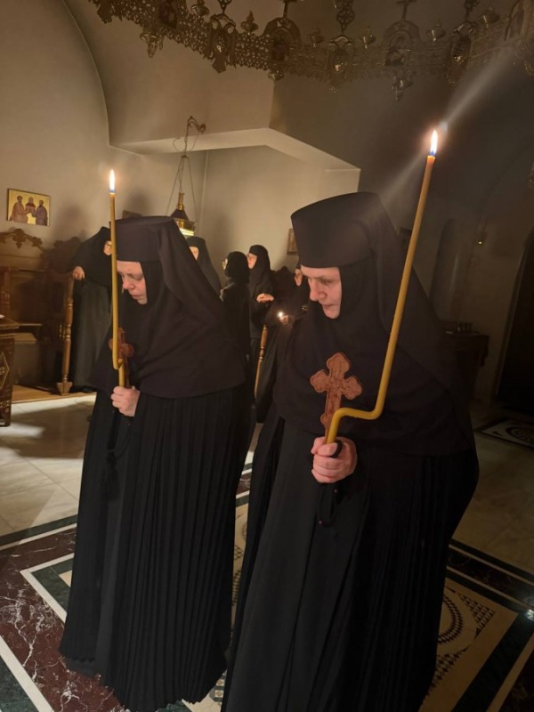 Postrzyżyny małej schimy w turkowickim monasterze