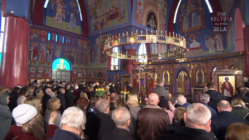 Liturgia prawosławna z cerkwi św. Jerzego w Białymstoku
