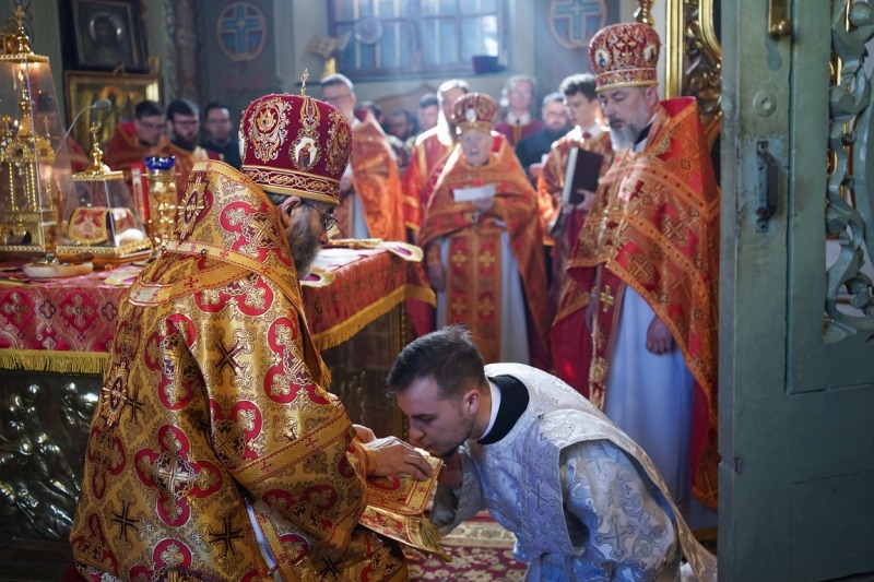 Święcenia kapłańskie diakona Michała Sacharczuka