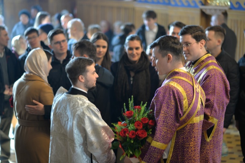 Święcenia diakońskie lektora Michała Sacharczuka