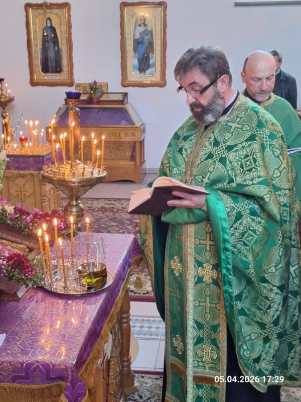 Sakrament namaszczenia chorych w Krynicy-Zdroju