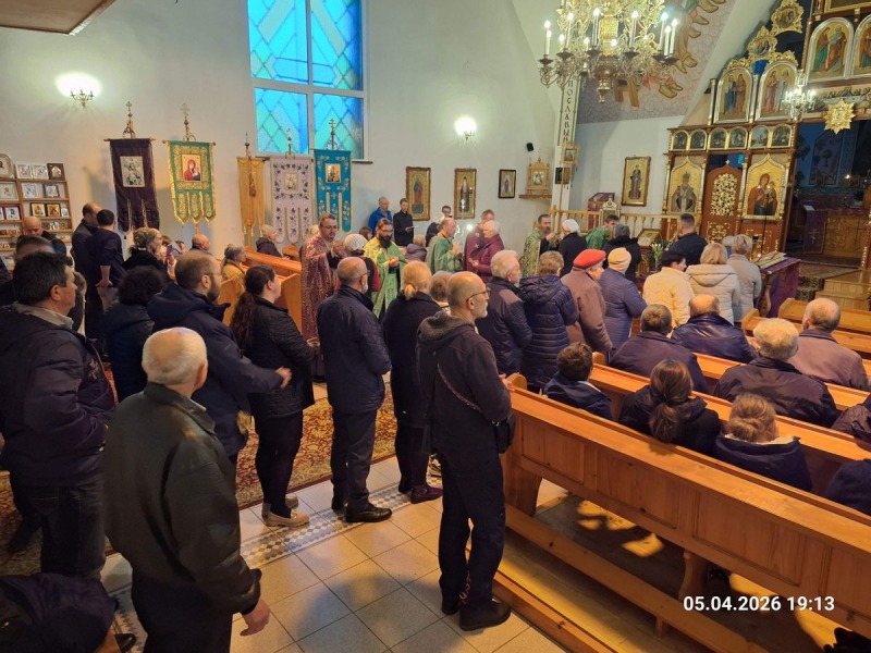 Sakrament namaszczenia chorych w Krynicy-Zdroju