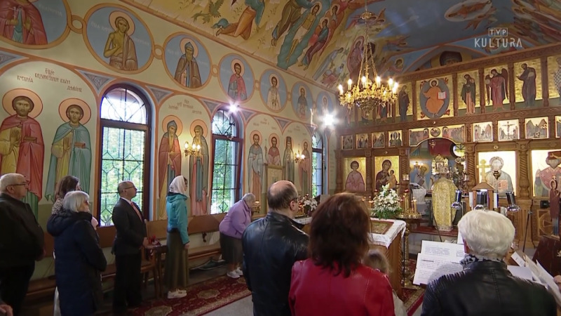 Liturgia prawosławna z cerkwi w Głogowie