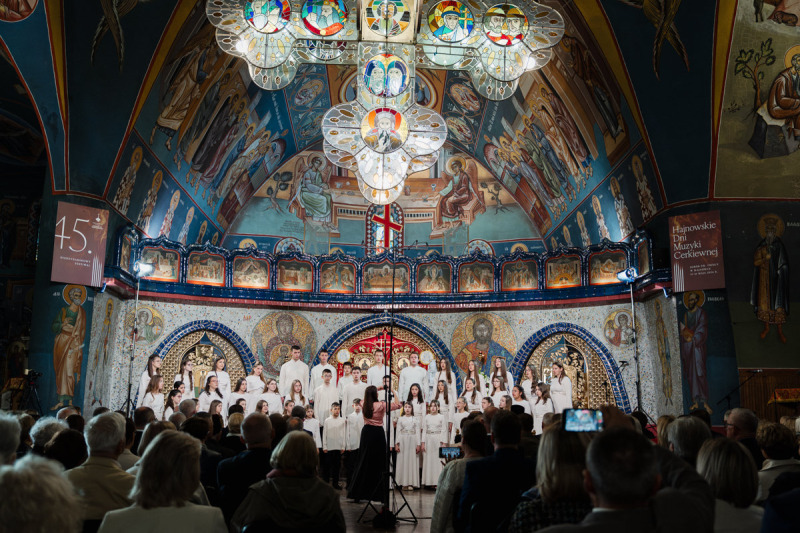 Koncert Galowy zwieńczył 45. Międzynarodowy Festiwal Hajnowskie Dni Muzyki Cerkiewnej