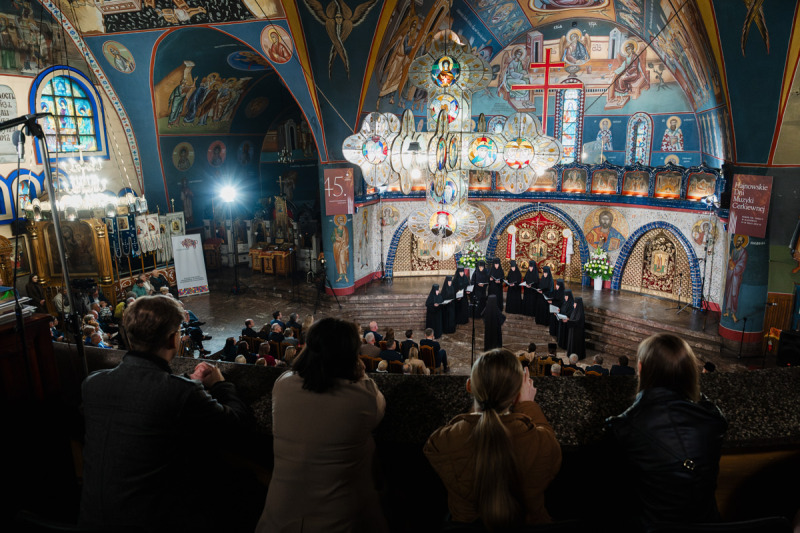 Koncert Galowy zwieńczył 45. Międzynarodowy Festiwal Hajnowskie Dni Muzyki Cerkiewnej