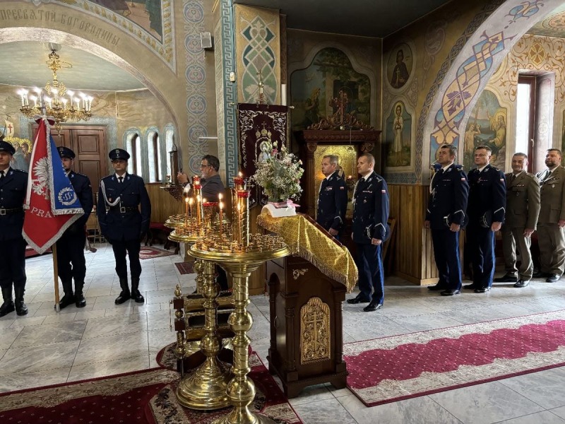 Nabożeństwo w intencji Policji Garnizonu Lubelskiego w Białej Podlaskiej