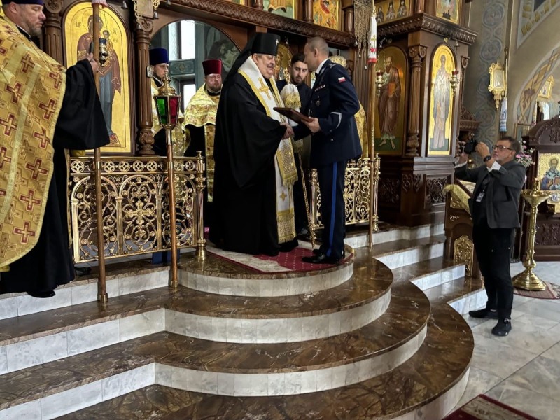 Nabożeństwo w intencji Policji Garnizonu Lubelskiego w Białej Podlaskiej