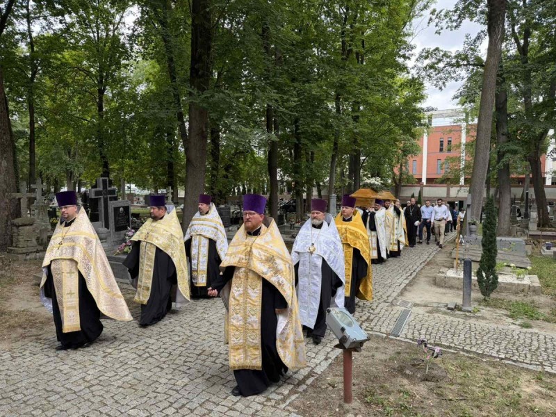 Pochówek na lubelskiej nekropolii prawosławnej śp. arcybiskupa Aleksandra (Inoziemcewa)