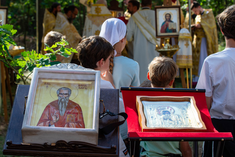 Leśna Liturgia w drodze na Grabarkę