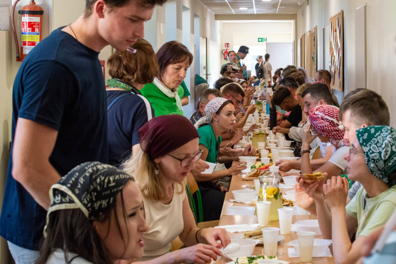 Leśna Liturgia w drodze na Grabarkę