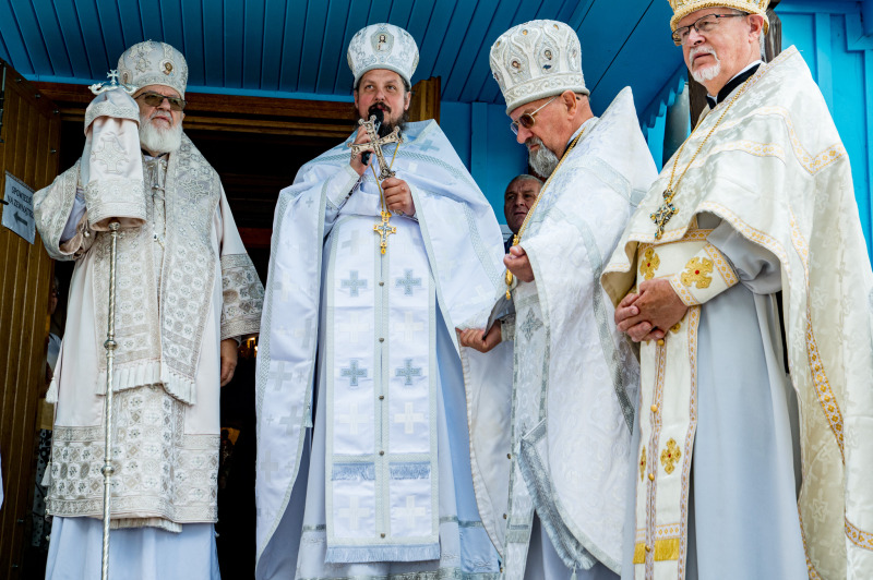 Święto Przemienienia Pańskiego w monasterze w Sakach