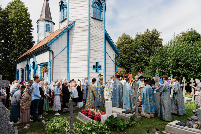 Liturgia święta Zaśnięcia Bogurodzicy w Wojnowie. 2026 rok.