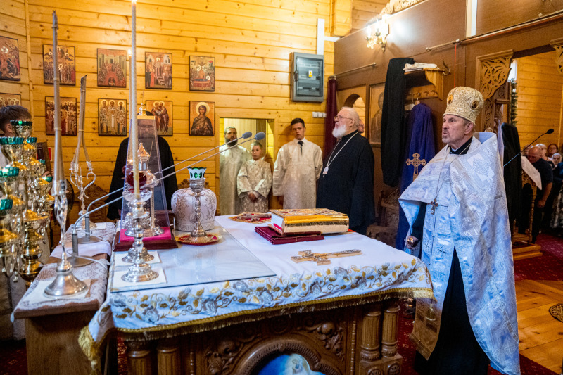 Święto Przemienienia Pańskiego w monasterze w Sakach
