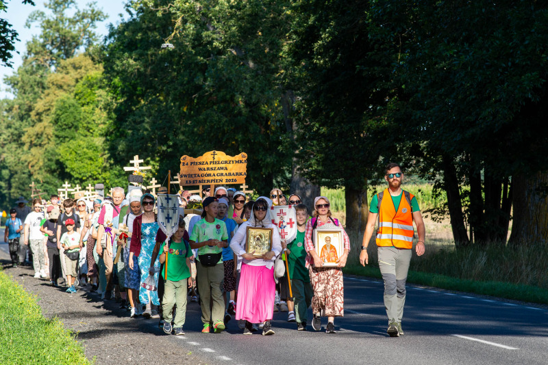 Leśna Liturgia w drodze na Grabarkę