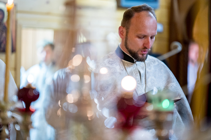 Święto Przemienienia Pańskiego w monasterze w Sakach