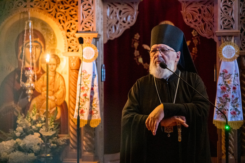 Święto Przemienienia Pańskiego w monasterze w Sakach