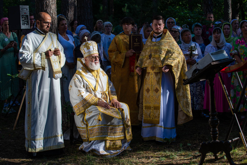 Leśna Liturgia w drodze na Grabarkę