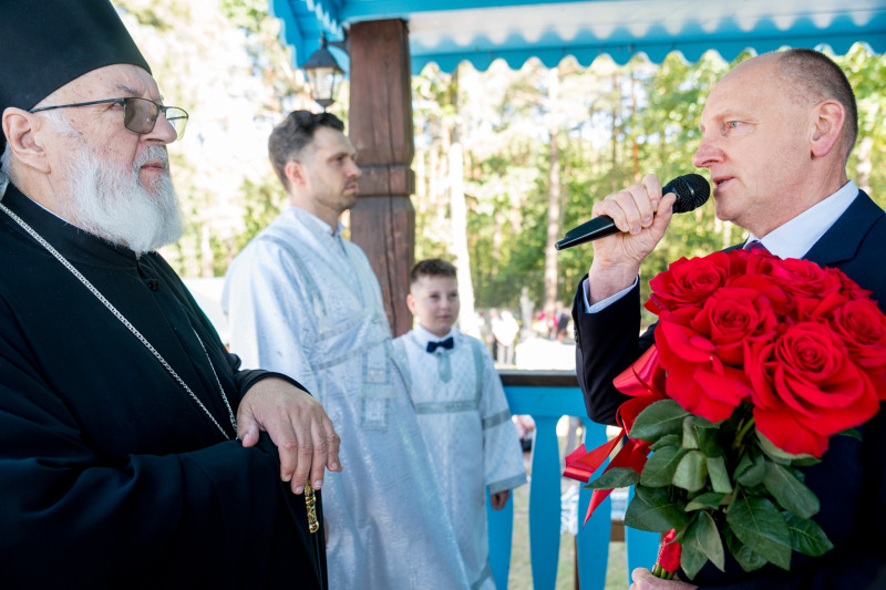 Święto Przemienienia Pańskiego w monasterze w Sakach