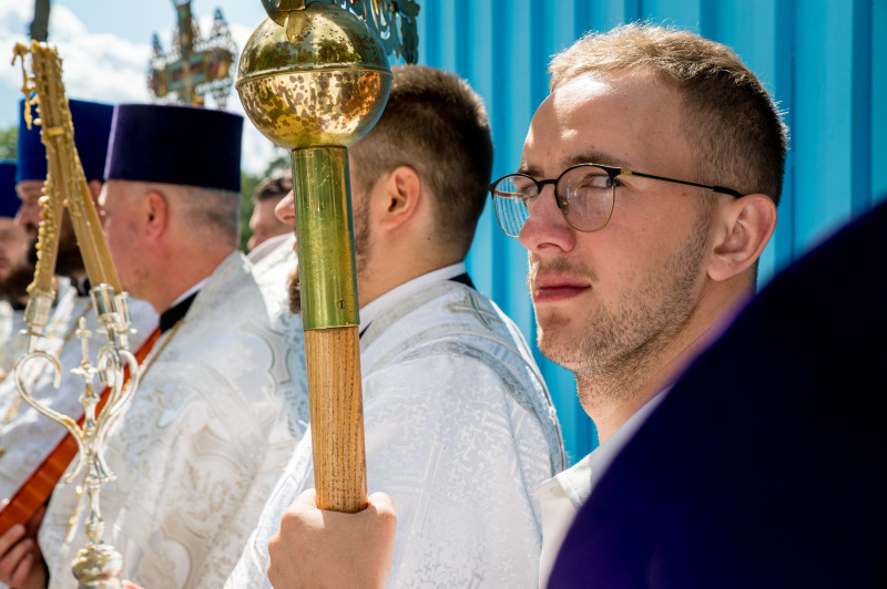 Święto Przemienienia Pańskiego w monasterze w Sakach