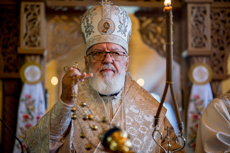 Święto Przemienienia Pańskiego w monasterze w Sakach