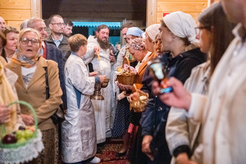 Święto Przemienienia Pańskiego w monasterze w Sakach