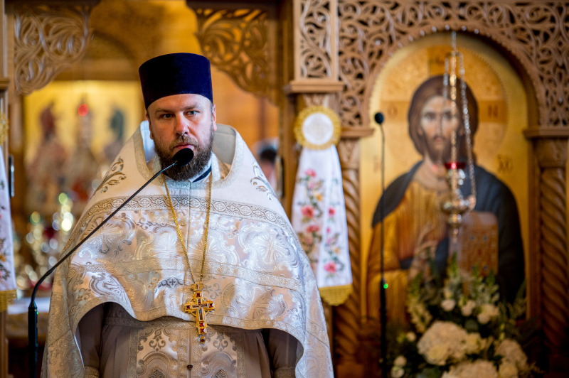 Święto Przemienienia Pańskiego w monasterze w Sakach
